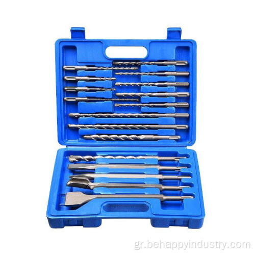 SDS PLUS HAMMER DRILL BITS SET &amp; CHISELS